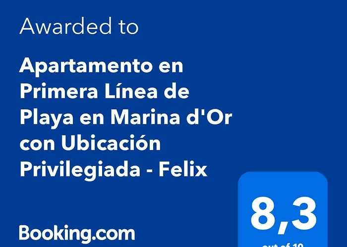 Apartamento En Primera Linea De Playa En Marina D\'Or Magic World Con Ubicacion Privilegiada - Felix
